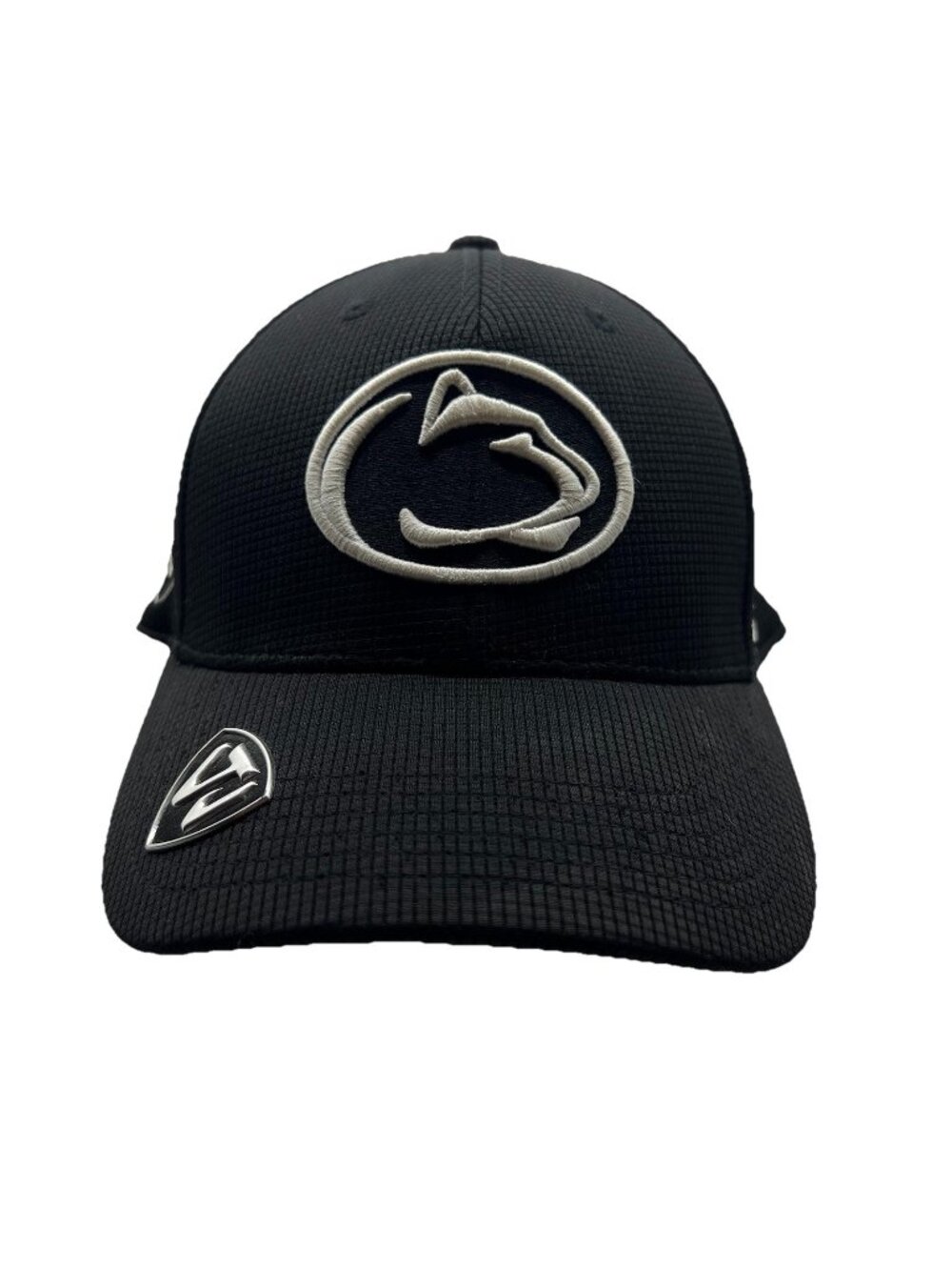 Penn State Nittany Lions PSU Top of the World Fitted Baseball Hat Cap Logo Black